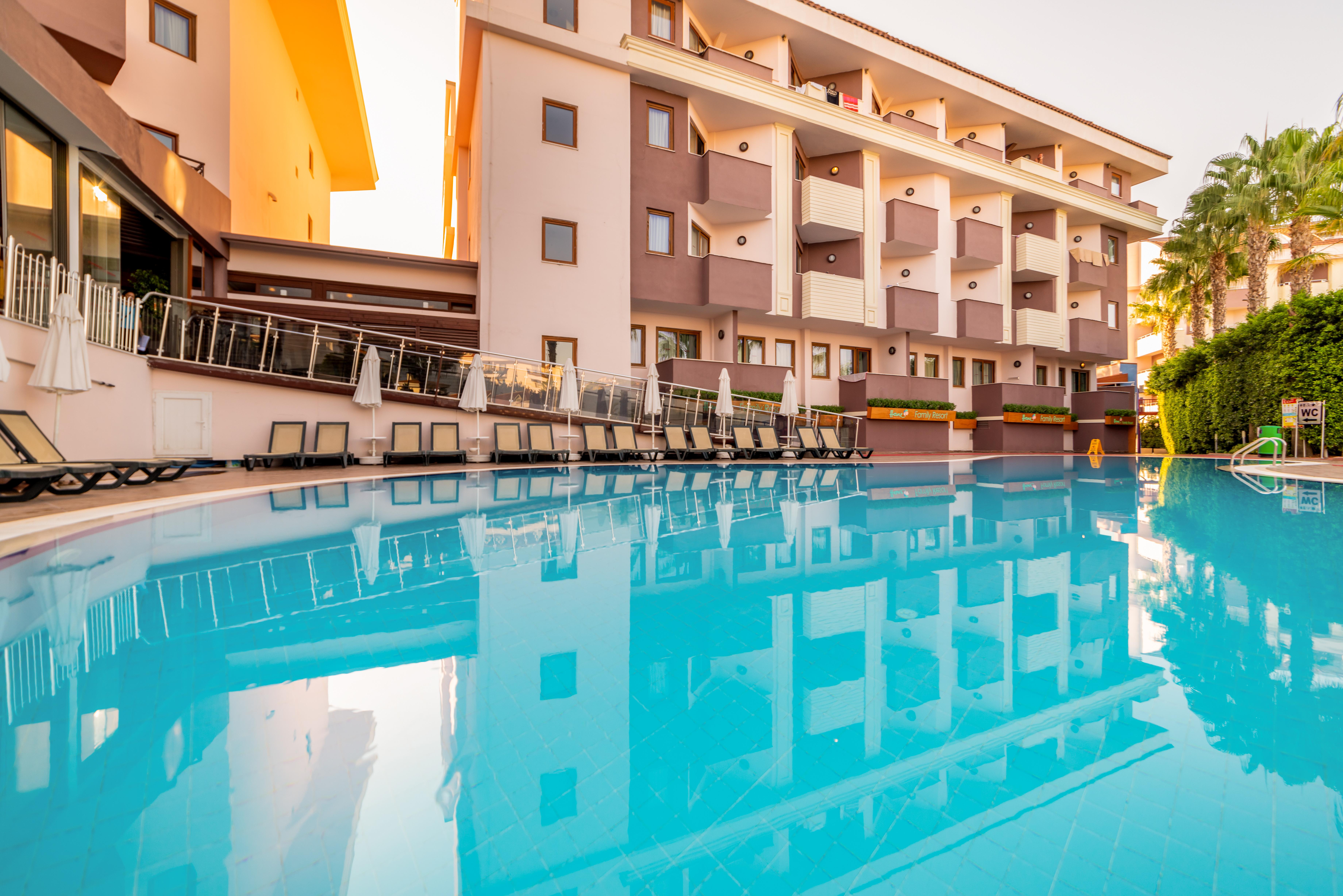 Primasol Hane Family Resort Hotel Side Exterior photo