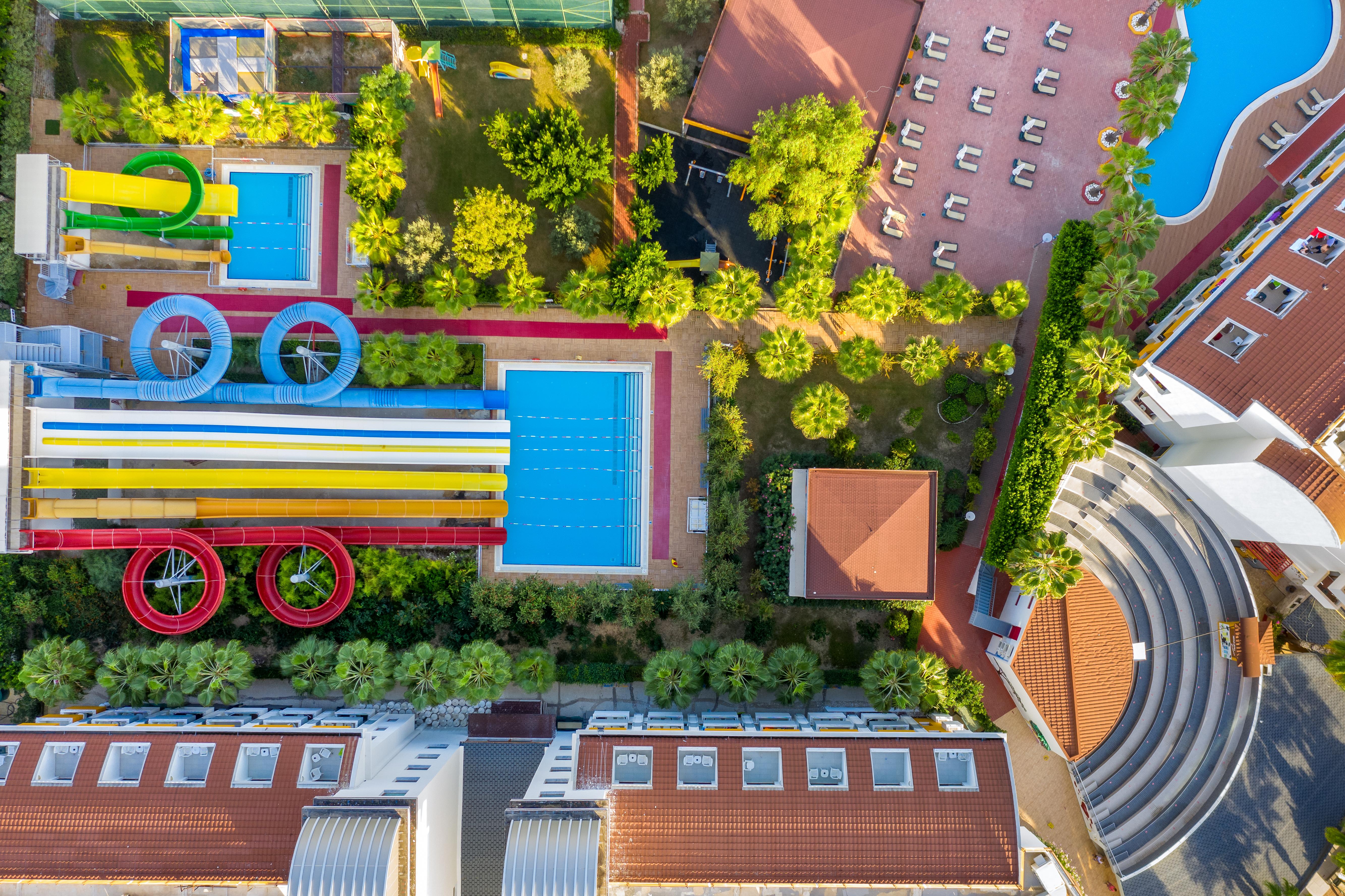 Primasol Hane Family Resort Hotel Side Exterior photo
